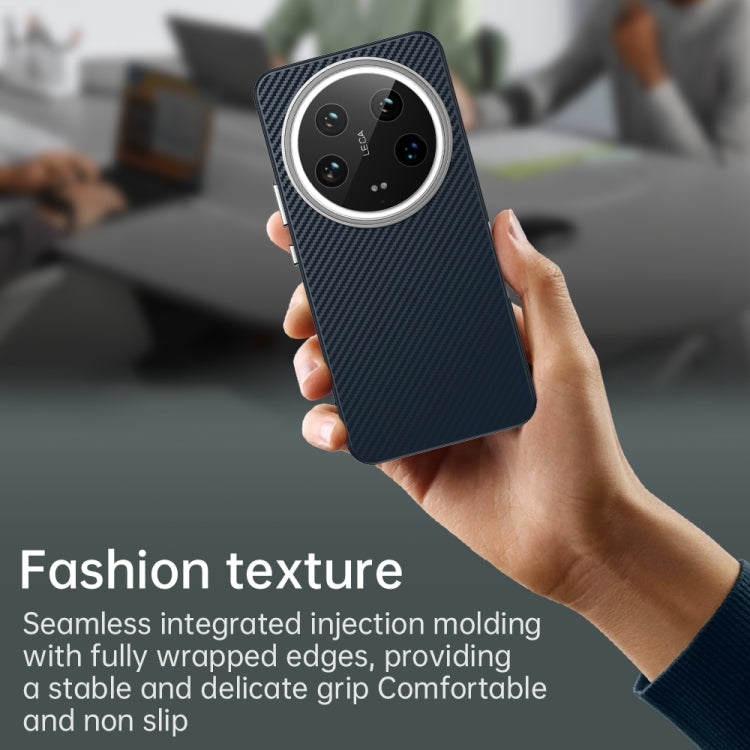 For Xiaomi 14 Ultra Carbon Fiber Series IMD Phone Case