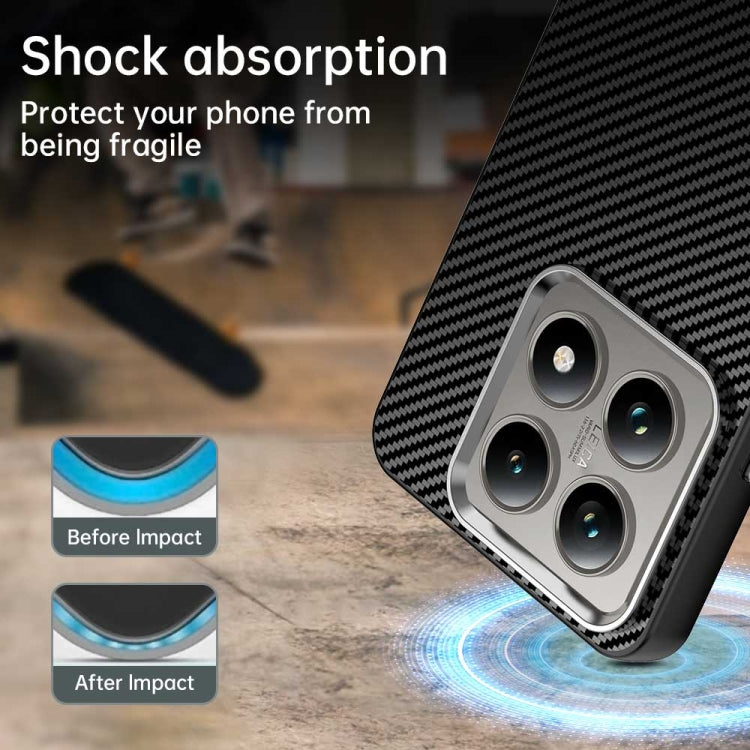 For Xiaomi 14T Carbon Fiber Series IMD Phone Case