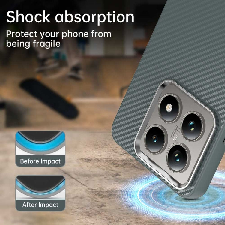 For Xiaomi 14T Carbon Fiber Series IMD Phone Case