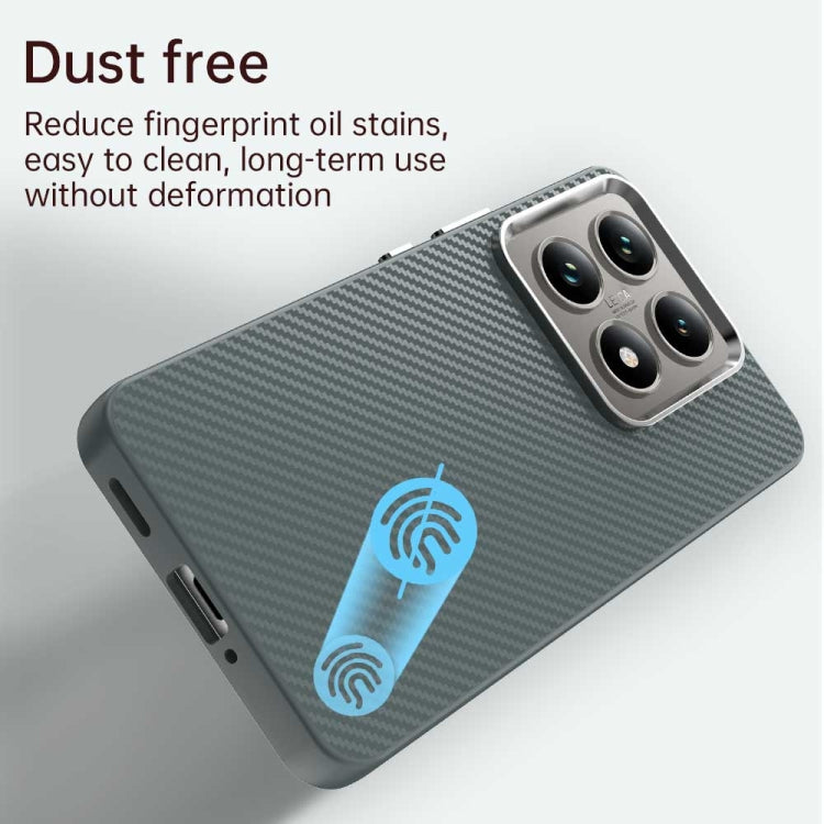 For Xiaomi 14T Carbon Fiber Series IMD Phone Case