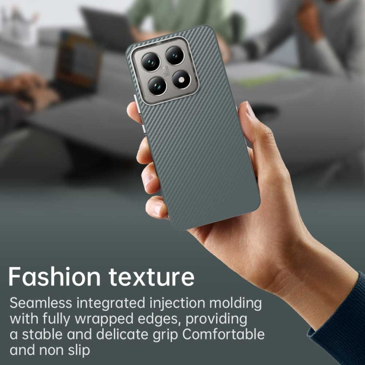 For Xiaomi 14T Carbon Fiber Series IMD Phone Case