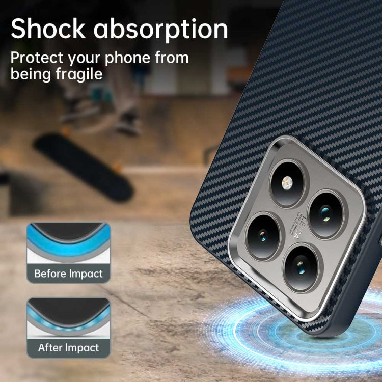For Xiaomi 14T Carbon Fiber Series IMD Phone Case