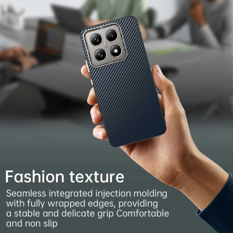 For Xiaomi 14T Carbon Fiber Series IMD Phone Case