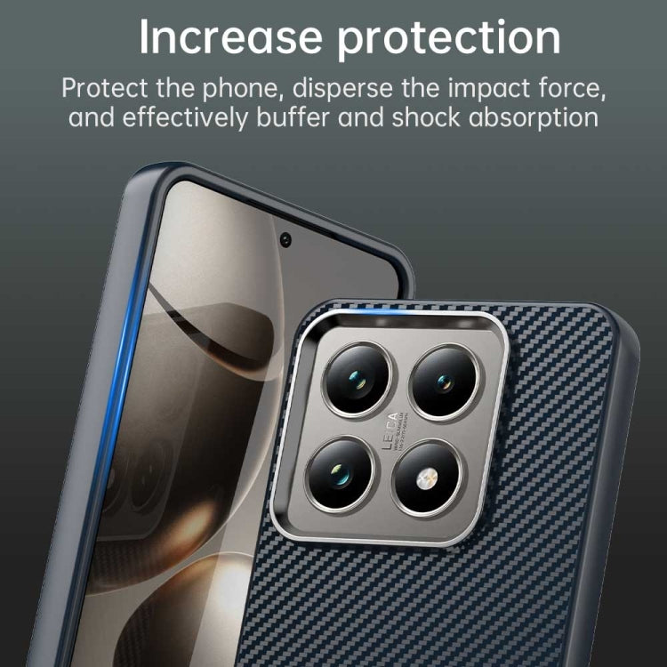 For Xiaomi 14T Carbon Fiber Series IMD Phone Case