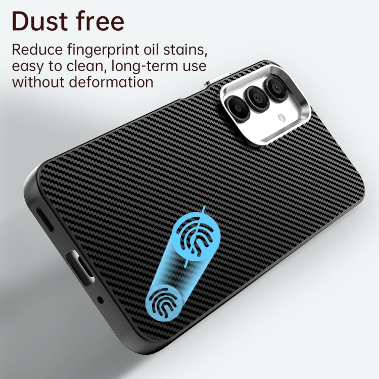 For Samsung Galaxy A16 5G Carbon Fiber Series IMD Phone Case