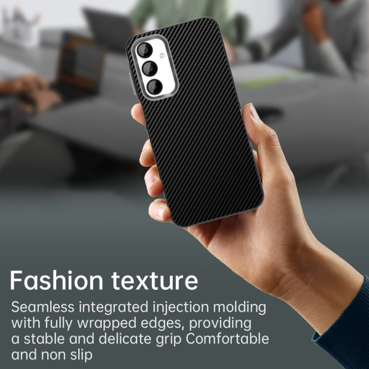 For Samsung Galaxy A16 5G Carbon Fiber Series IMD Phone Case