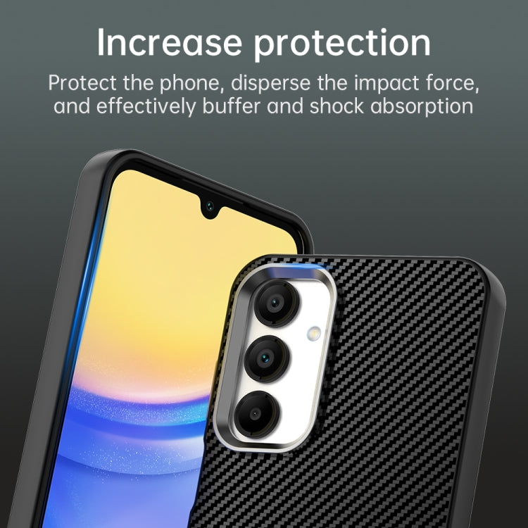 For Samsung Galaxy A16 5G Carbon Fiber Series IMD Phone Case