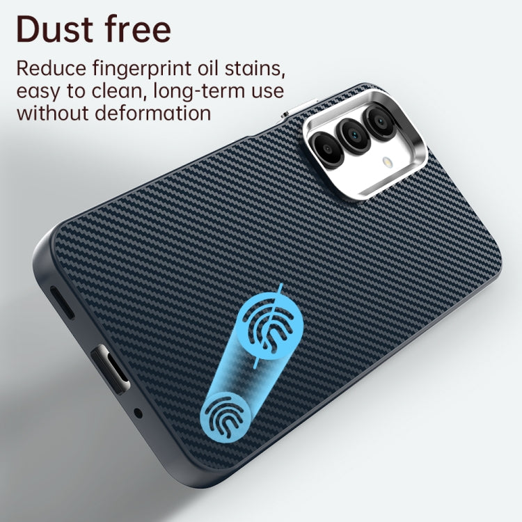 For Samsung Galaxy A16 5G Carbon Fiber Series IMD Phone Case