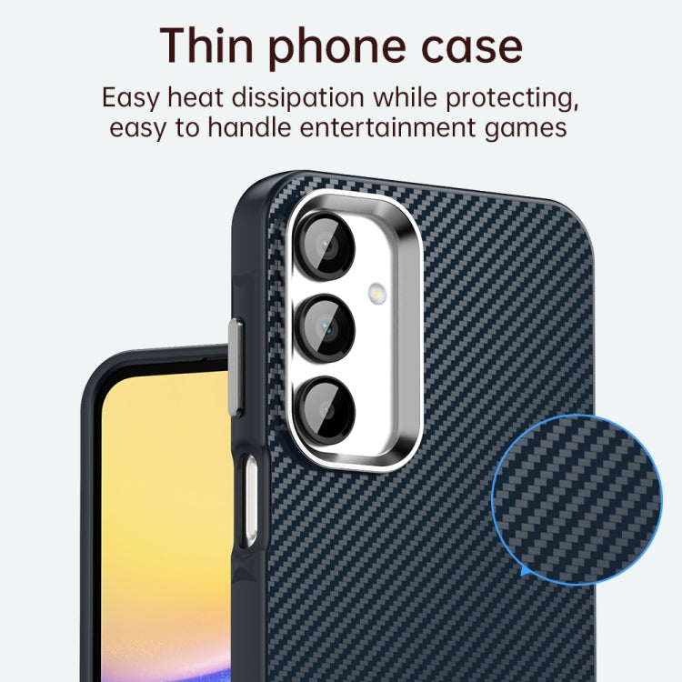For Samsung Galaxy A16 5G Carbon Fiber Series IMD Phone Case