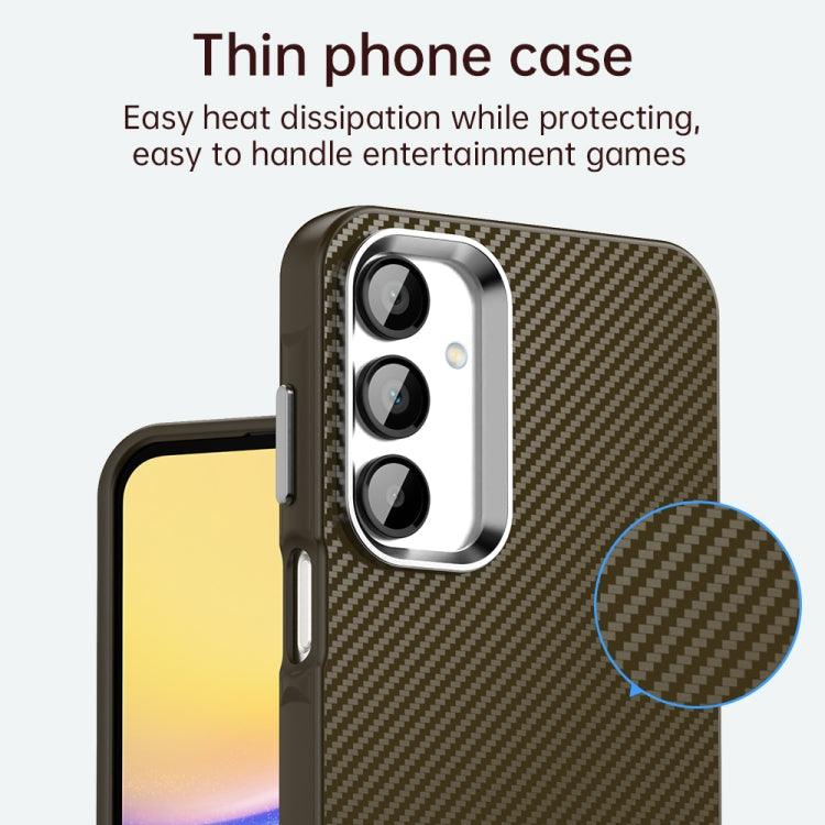 For Samsung Galaxy A16 5G Carbon Fiber Series IMD Phone Case