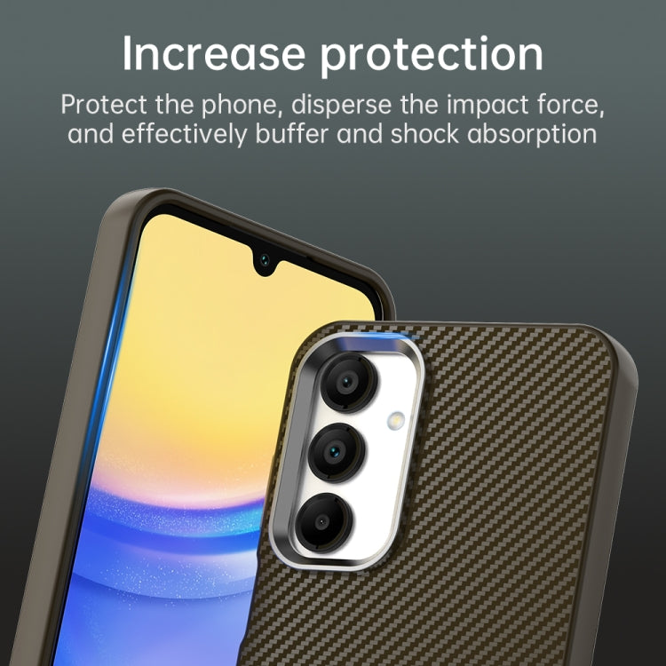 For Samsung Galaxy A16 5G Carbon Fiber Series IMD Phone Case