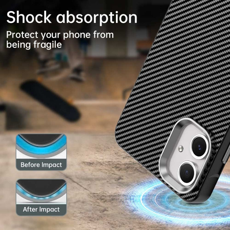 For Samsung Galaxy A06 4G Carbon Fiber Series IMD Phone Case