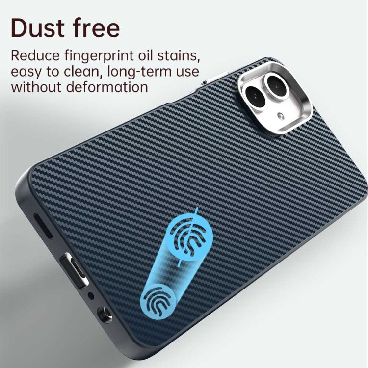 For Samsung Galaxy A06 4G Carbon Fiber Series IMD Phone Case