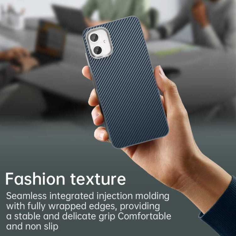 For Samsung Galaxy A06 4G Carbon Fiber Series IMD Phone Case