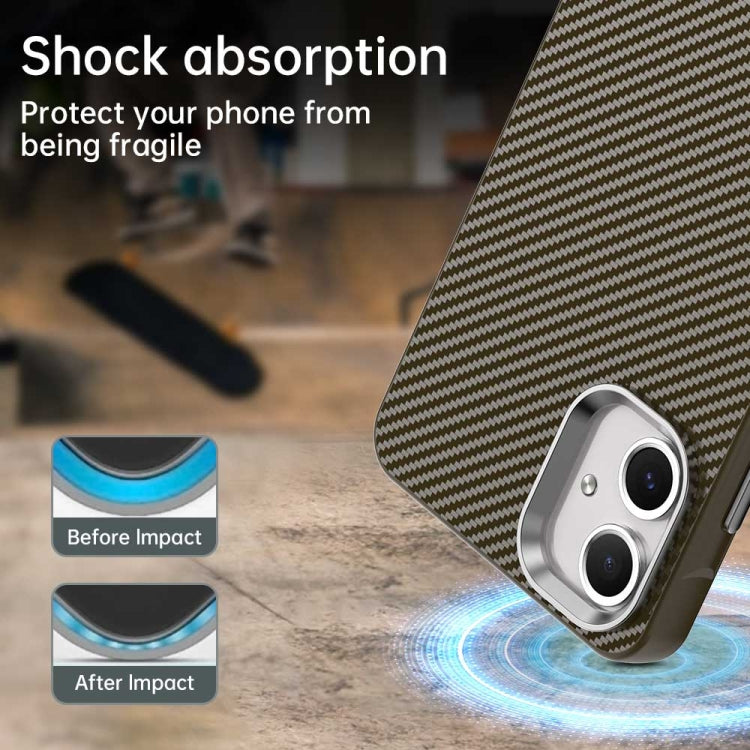 For Samsung Galaxy A06 4G Carbon Fiber Series IMD Phone Case