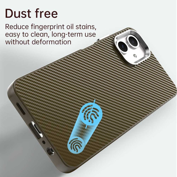 For Samsung Galaxy A06 4G Carbon Fiber Series IMD Phone Case