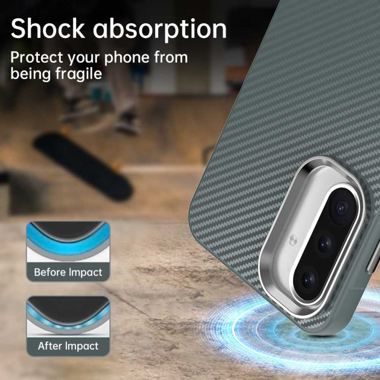 For Samsung Galaxy A36 5G Carbon Fiber Series IMD Phone Case