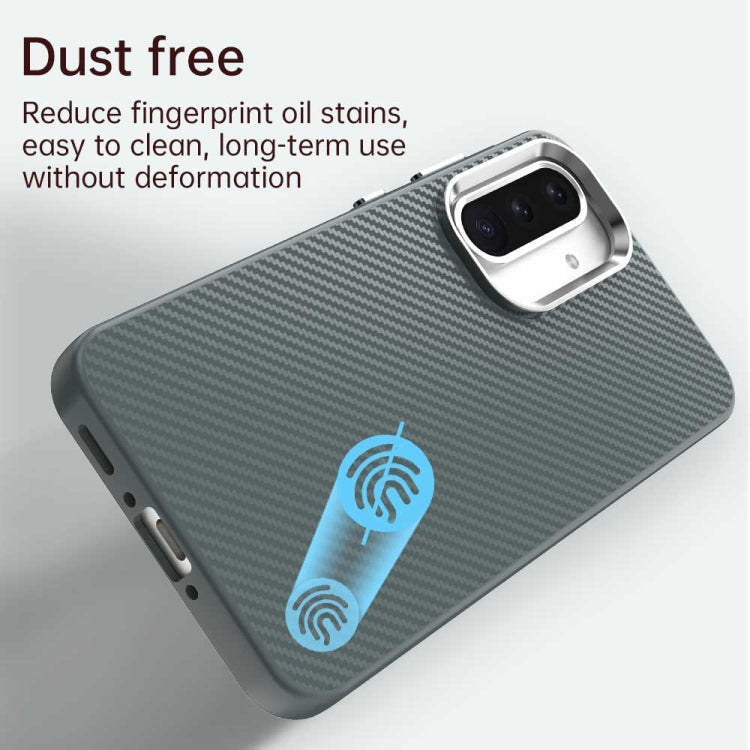 For Samsung Galaxy A36 5G Carbon Fiber Series IMD Phone Case