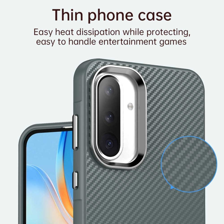 For Samsung Galaxy A36 5G Carbon Fiber Series IMD Phone Case