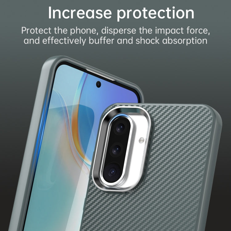 For Samsung Galaxy A36 5G Carbon Fiber Series IMD Phone Case