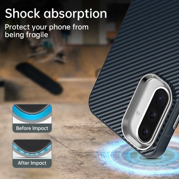 For Samsung Galaxy A36 5G Carbon Fiber Series IMD Phone Case