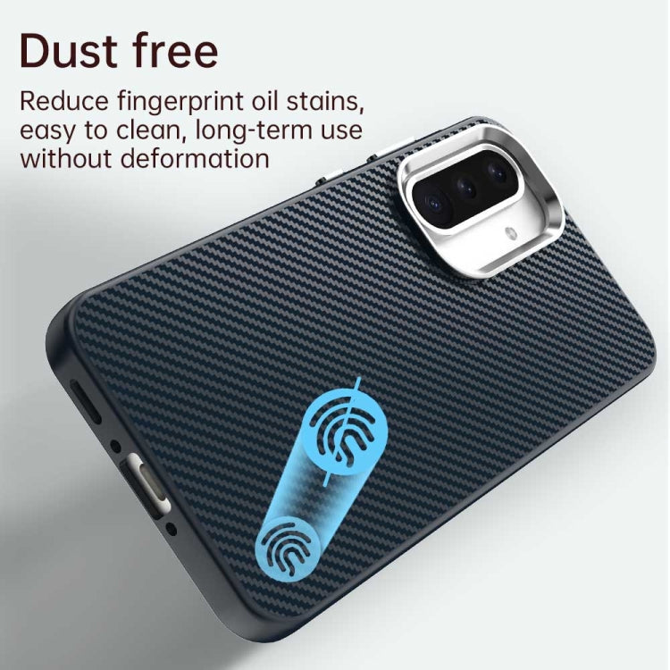 For Samsung Galaxy A36 5G Carbon Fiber Series IMD Phone Case