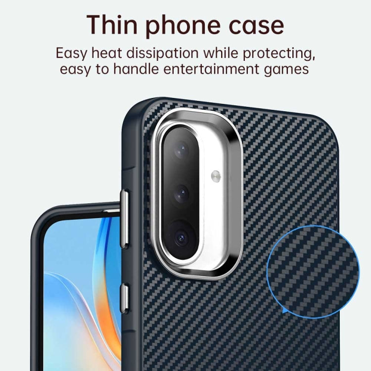 For Samsung Galaxy A36 5G Carbon Fiber Series IMD Phone Case