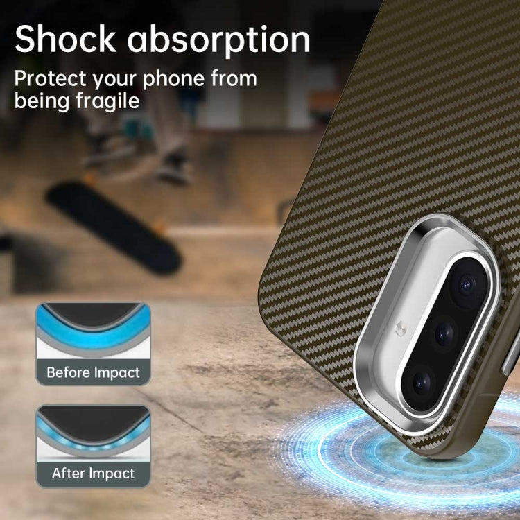 For Samsung Galaxy A36 5G Carbon Fiber Series IMD Phone Case
