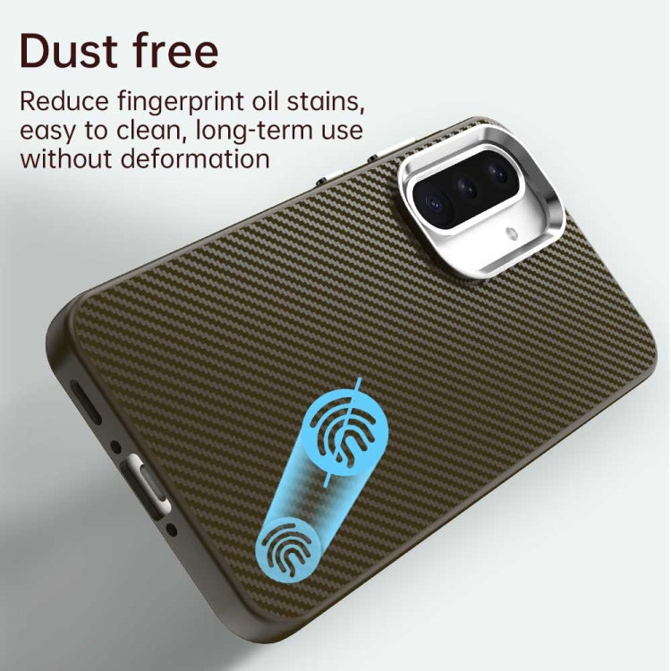 For Samsung Galaxy A36 5G Carbon Fiber Series IMD Phone Case
