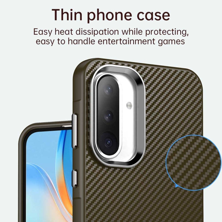 For Samsung Galaxy A36 5G Carbon Fiber Series IMD Phone Case