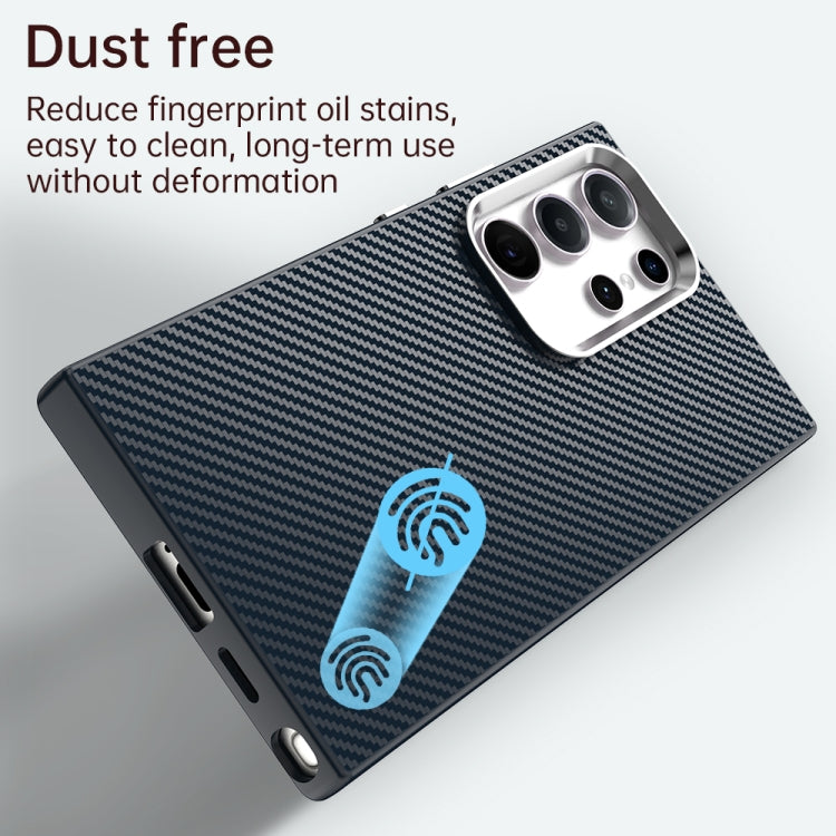For Samsung Galaxy S23 Ultra 5G Carbon Fiber Series IMD Phone Case