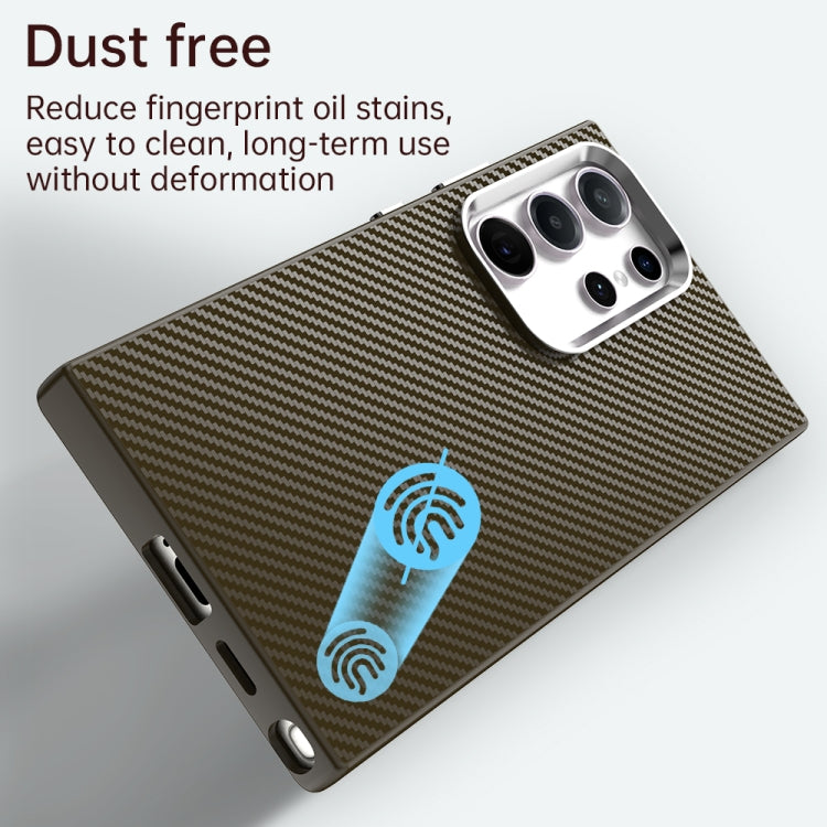 For Samsung Galaxy S23 Ultra 5G Carbon Fiber Series IMD Phone Case