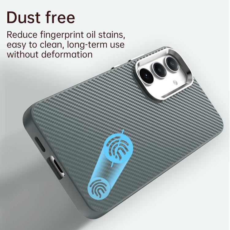 For Samsung Galaxy S24 FE 5G Carbon Fiber Series IMD Phone Case