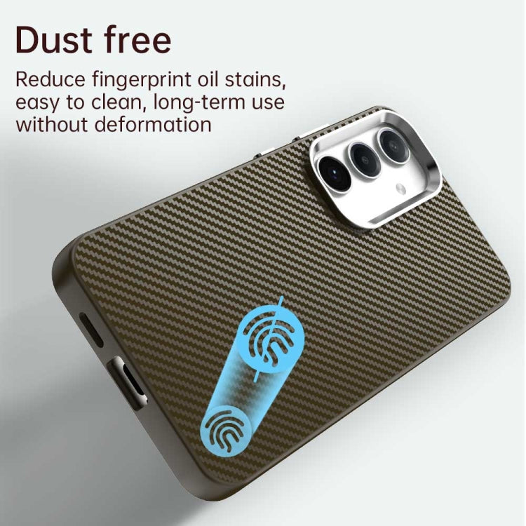 For Samsung Galaxy S24 FE 5G Carbon Fiber Series IMD Phone Case