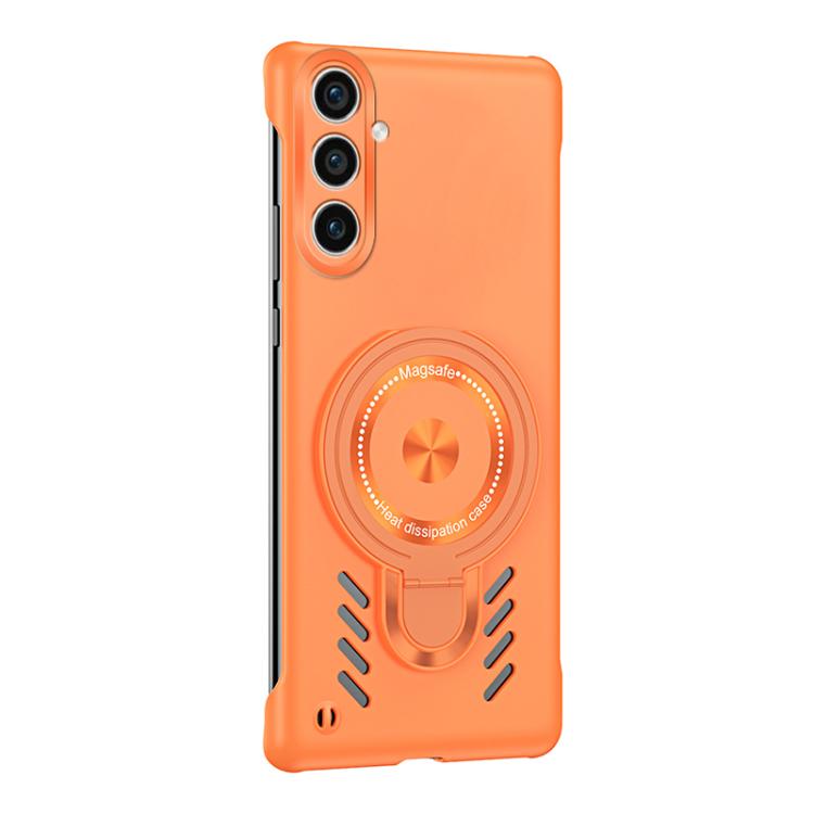 For Samsung Galaxy S26+ 5G Ice Sense Series Graphene Cooling MagSafe Holder Phone Case