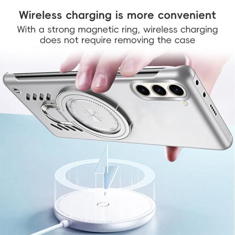 For Samsung Galaxy S26+ 5G Ice Sense Series Graphene Cooling MagSafe Holder Phone Case