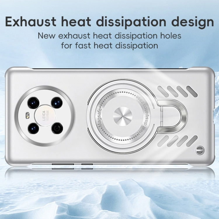 For Huawei Mate 40 Ice Sense Series Graphene Cooling MagSafe Holder Phone Case