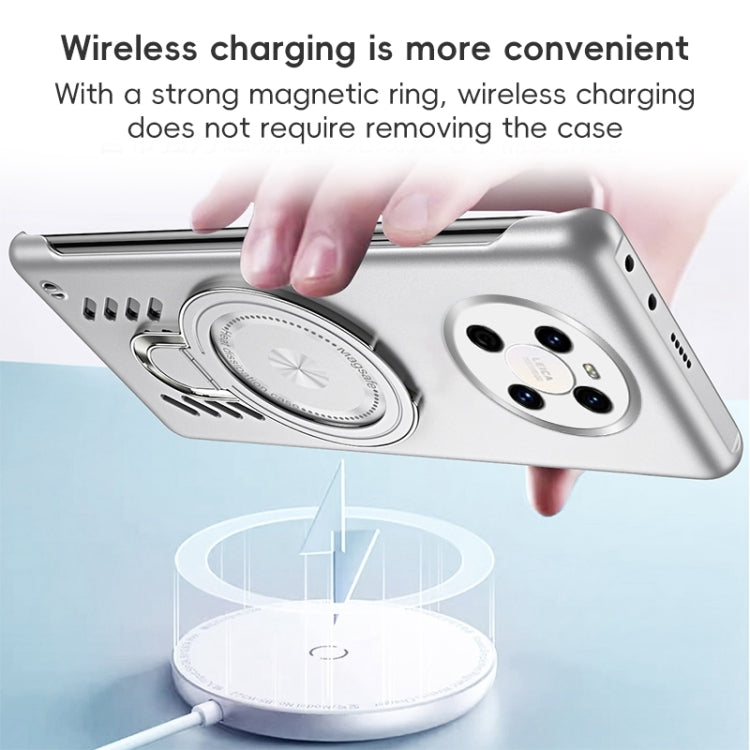 For Huawei Mate 40 Ice Sense Series Graphene Cooling MagSafe Holder Phone Case