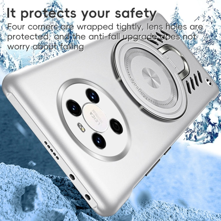 For Huawei Mate 40 Ice Sense Series Graphene Cooling MagSafe Holder Phone Case