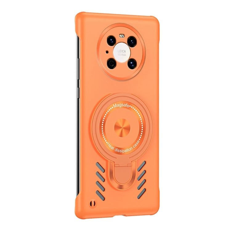 For Huawei Mate 40 Pro Ice Sense Series Graphene Cooling MagSafe Holder Phone Case
