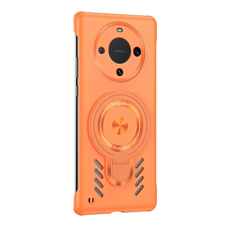 For Huawei Mate 60 Ice Sense Series Graphene Cooling MagSafe Holder Phone Case