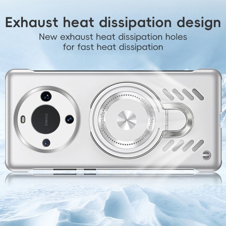 For Huawei Mate 60 Ice Sense Series Graphene Cooling MagSafe Holder Phone Case