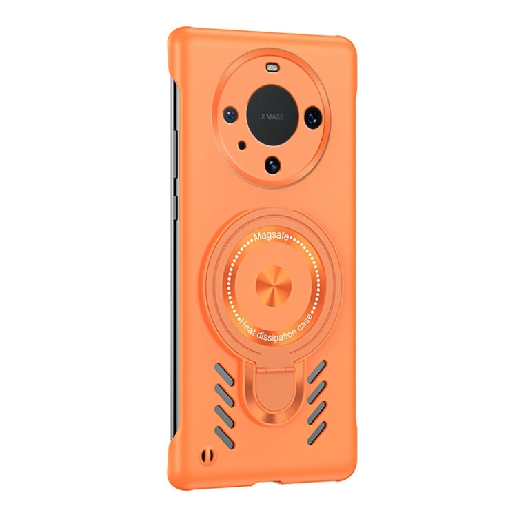 For Huawei Mate 60 Pro Ice Sense Series Graphene Cooling MagSafe Holder Phone Case