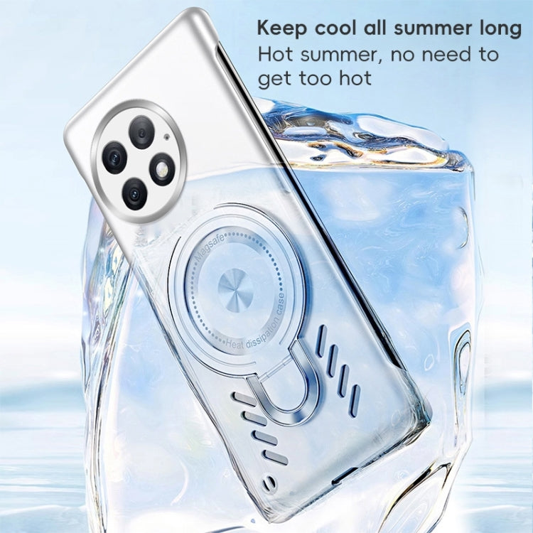 For OnePlus Ace 2 Pro Ice Sense Series Graphene Cooling MagSafe Holder Phone Case