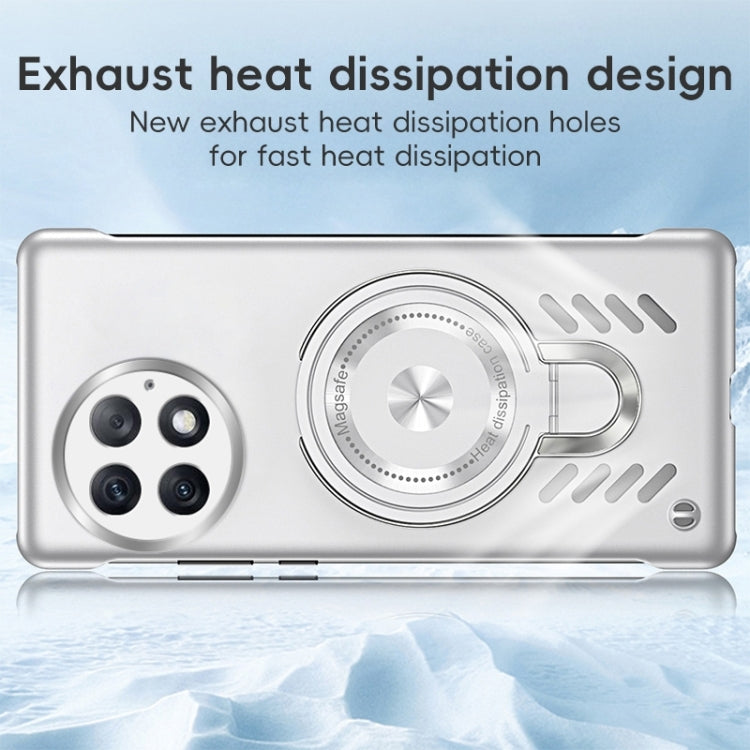 For OnePlus Ace 2 Pro Ice Sense Series Graphene Cooling MagSafe Holder Phone Case
