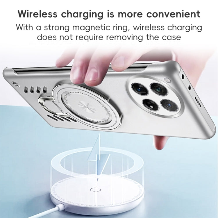 For OnePlus Ace 3 Ice Sense Series Graphene Cooling MagSafe Holder Phone Case