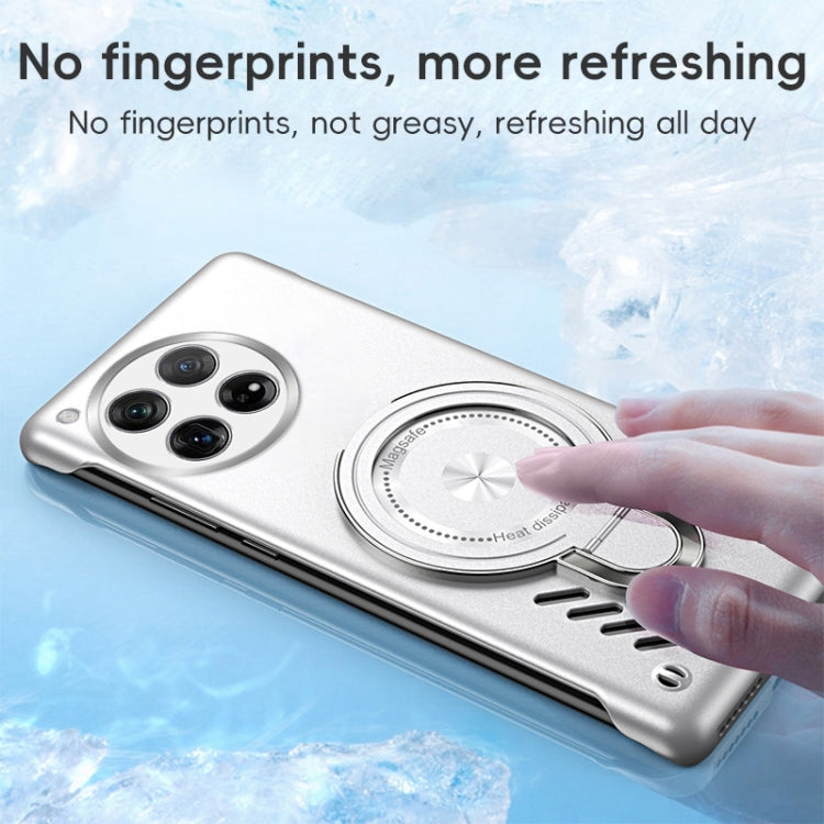 For OnePlus Ace 3 Pro Ice Sense Series Graphene Cooling MagSafe Holder Phone Case