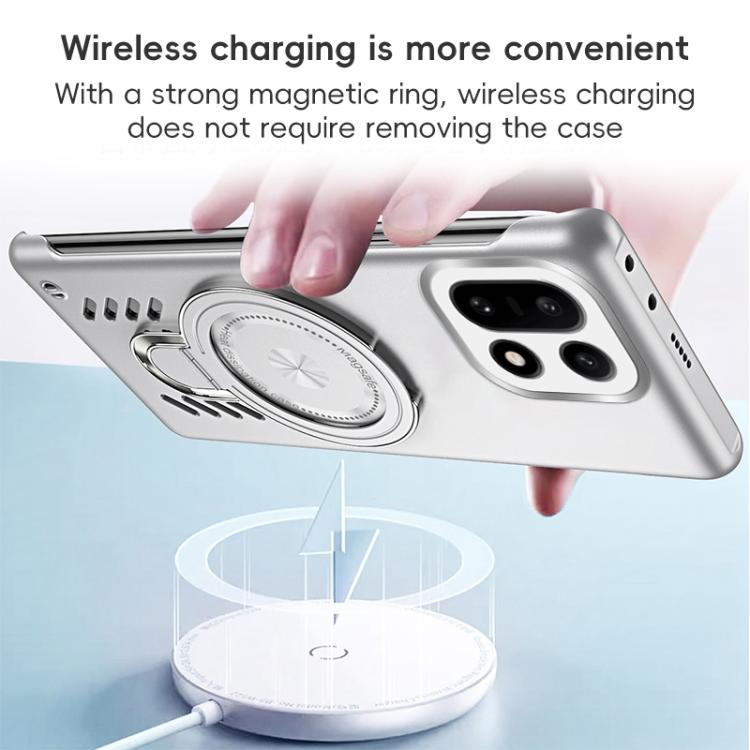 For OnePlus 15 Ice Sense Series Graphene Cooling MagSafe Holder Phone Case