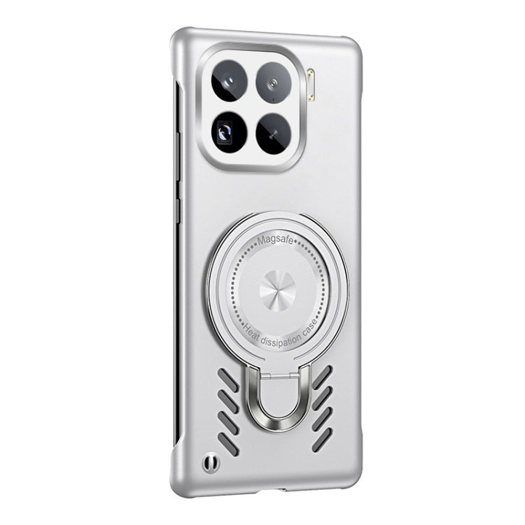 For Xiaomi 15 Pro Ice Sense Series Graphene Cooling MagSafe Holder Phone Case