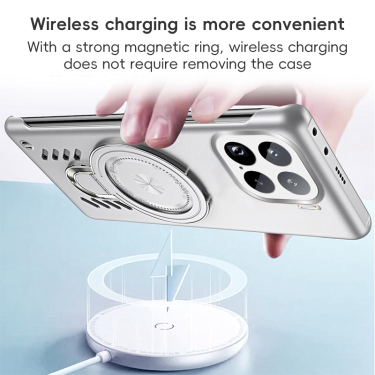 For Xiaomi 15 Ice Sense Series Graphene Cooling MagSafe Holder Phone Case